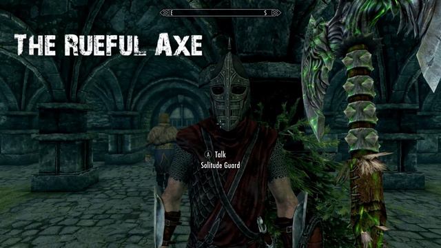 Guards' Reacting to Character's Daedric Weapons and Artifacts in Skyrim смотреть онлайн