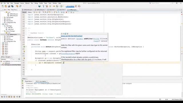 How to use Servlet Context смотреть онлайн