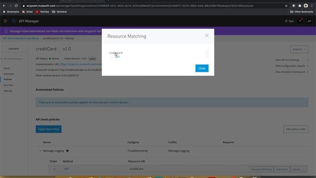 Message Logging Policy | API Manager | Mule4.3.0 смотреть онлайн