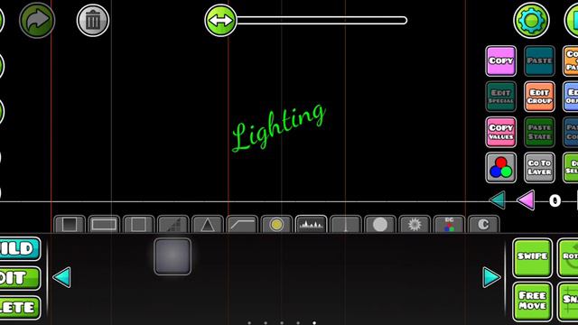 Как сделать годный текст для уровня в Geometry Dash смотреть онлайн