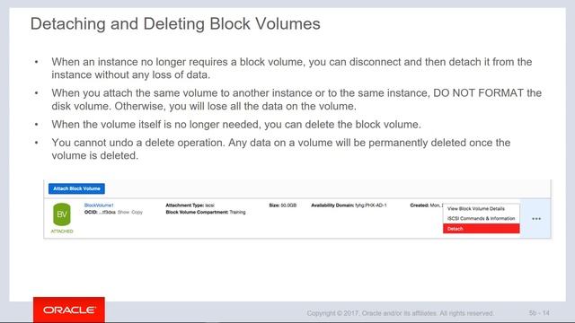 Old - Lesson 05a - OCI Fundamentals - Block Storage смотреть онлайн