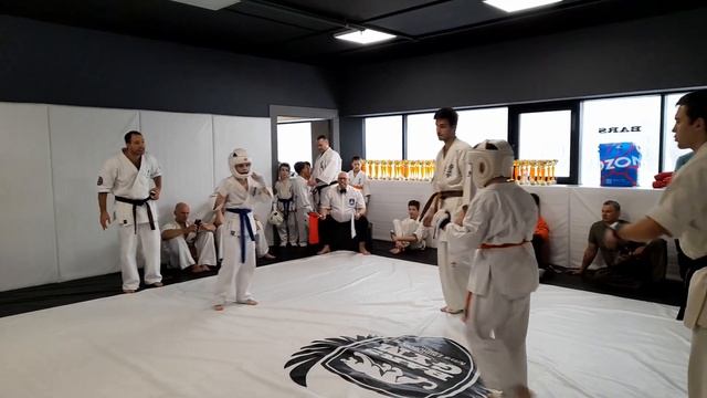 карате. Новогодний кубок. 1 бой смотреть онлайн