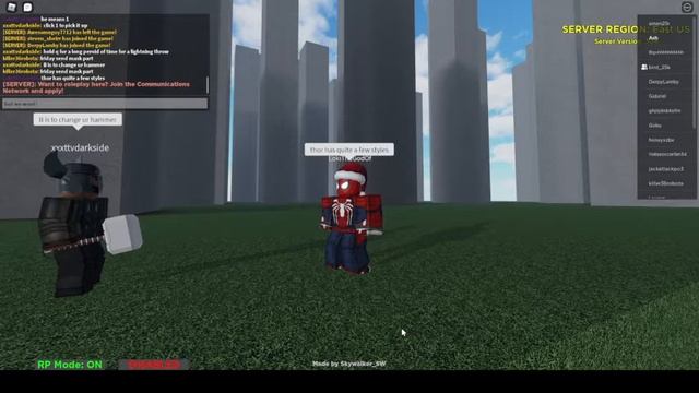 Roblox avengers testing server character controls and review! смотреть онлайн