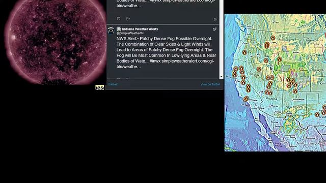 Weather Watch, Tropical weather, Storm Warnings, Solar Storms, California Wild Fires Tornado смотреть онлайн