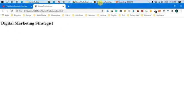 How to open file and folder in Sublime text | How to show or hide sidebar in Sublime Text #Alamin смотреть онлайн