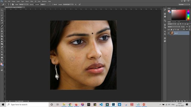 Photoshop Tutorial in Hindi for Beginners [Part 30] - Healing Brush tool in Photoshop смотреть онлайн