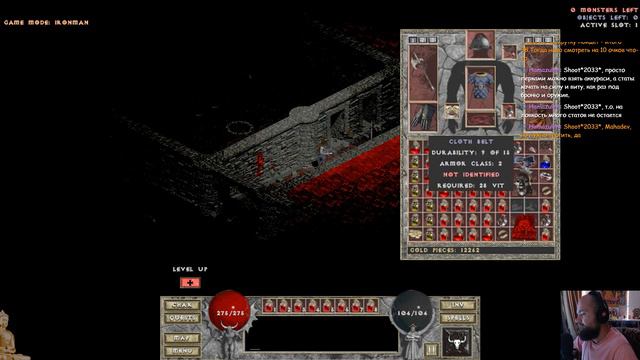 Diablo The Hell 2 прохождение турнир Goodgame день 8-2 (Diablo The Hell 2 Ironman) смотреть онлайн