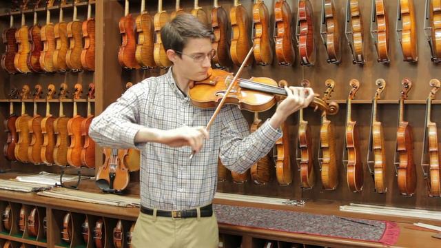 Hristo Todorov, Cremona 2016 | Violin Demonstration