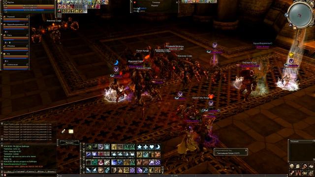 Lineage 2 BlackBird ( ХТ vs PWNZ ) - совместный кач смотреть онлайн
