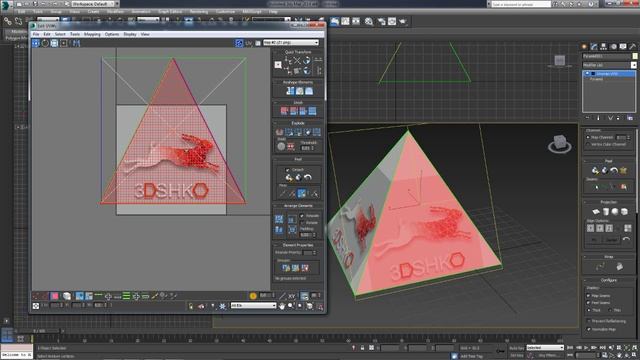 3D Max. Упражнение №19. Работа с модификатором Unwrap UVW. смотреть онлайн
