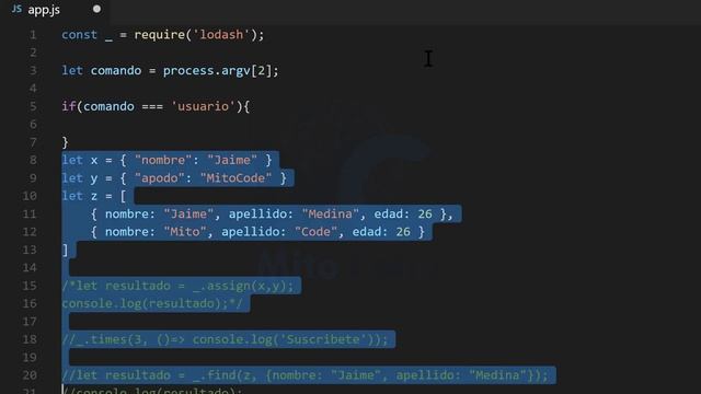 Node.js Tutorial - 9 lodash yargs смотреть онлайн