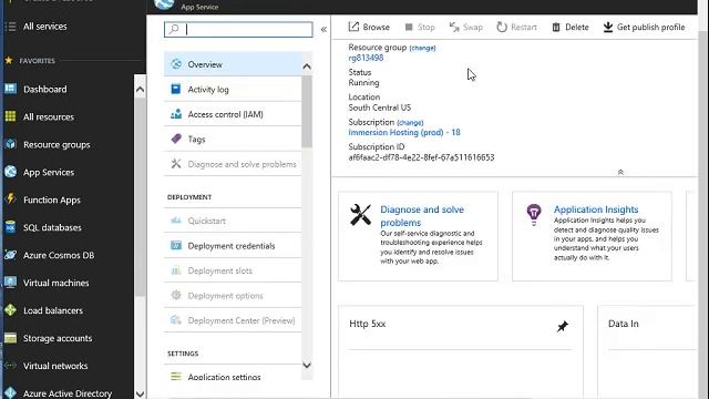 Create WebApp in Azure using Console and ARM Template - Step by Step Guide смотреть онлайн