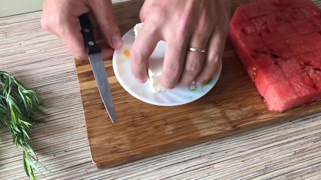 Сочный салат из арбуза | Свежий вкус | Кулинарный канал шефа смотреть онлайн
