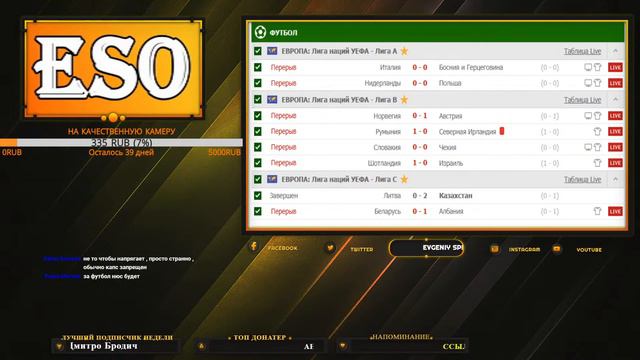 LIVE | Нидерланды 1-0 Польша | Италия 1-1 Босния | ПРЯМАЯ ТРАНСЛЯЦИЯ / Лига Наций смотреть онлайн