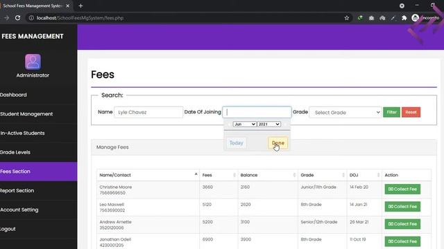School Fees Management System in PHP MySQL with Source Code - CodeAstro смотреть онлайн
