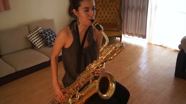 Baritone Sax Cover - Can't Help Falling In Love смотреть онлайн