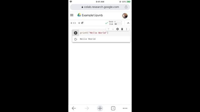 Google Colab using smartphone смотреть онлайн