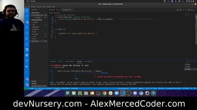 AM Coder - 100 Days of Rust and Go - #8 - Functions смотреть онлайн