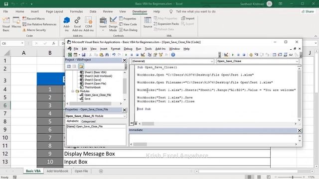 Excel VBA Macro for Beginners with full course in Tamil | Learn in 2 hours| Krish Excel Anywhere смотреть онлайн