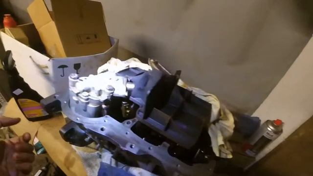 Сборка двигателя серия 1...Seat Toledo 1L 2.0 ABF