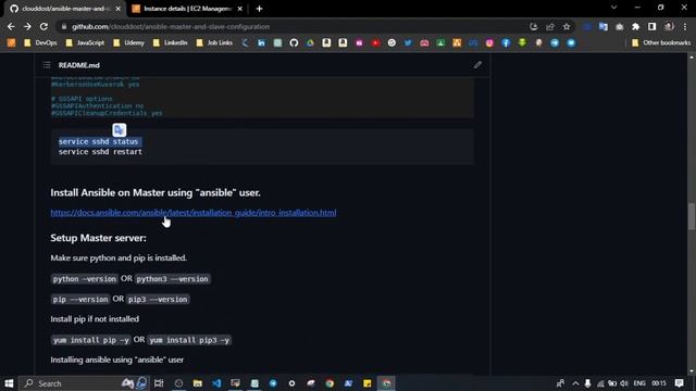 Ansible Master and Slave Configuration Tutorial | Step-by-Step Guide смотреть онлайн