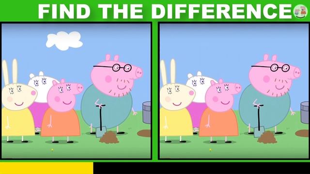 PEPPA PIG game for Kids | Find the Difference | Spot the Differences #2 смотреть онлайн