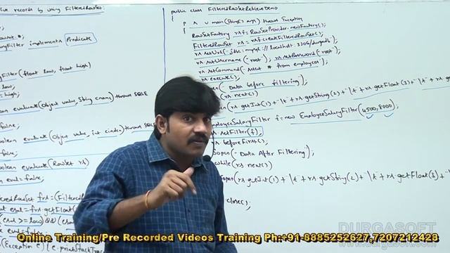Adv Java || JDBC Session - 185 || To Retrieve Records by using FilteredRowSet by Durga Sir смотреть онлайн