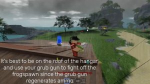 How to Easily Get the Fortress / Hangar Badge [Isle 9 Roblox]