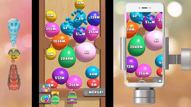 Blob Merge 3D | Noob Vs Pro Vs Hacker In Blob Merge Ball ? Gameplay Walkthrough ( Android, IOS ) #1