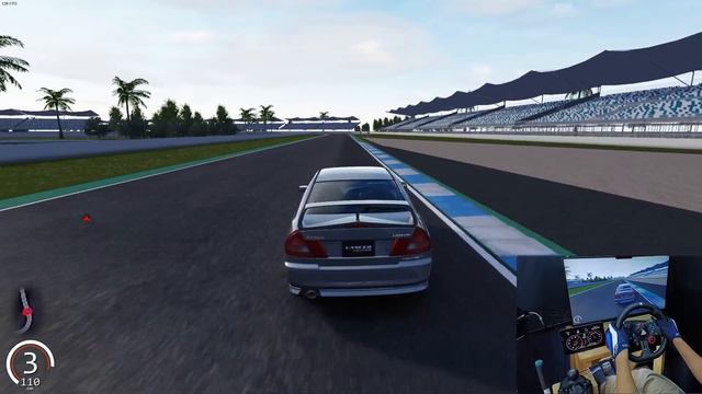 3 Laps di Sirkuit Jakabaring Palembang - Lancer Evo IV - Assetto Corsa Modded Gameplay смотреть онлайн