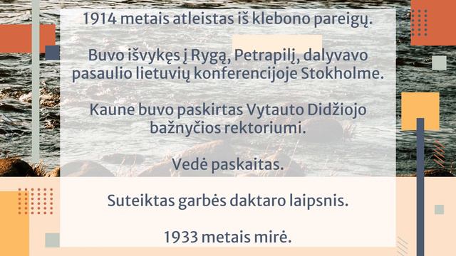 Juozas Tumas Vaižgantas | LITERATŪROS AKCENTAI смотреть онлайн