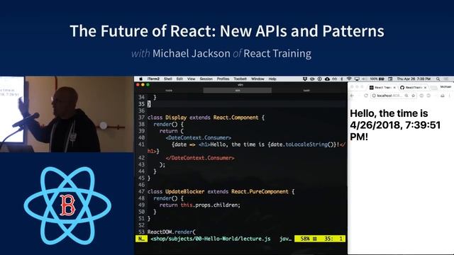 The Future of React: New APIs and Patterns смотреть онлайн