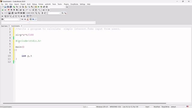Lec-4 How to calculate volume of cuboid using c language. #begginers #myclasse смотреть онлайн