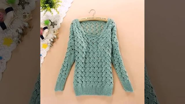 Как связать свитер. How to knit a sweater. смотреть онлайн