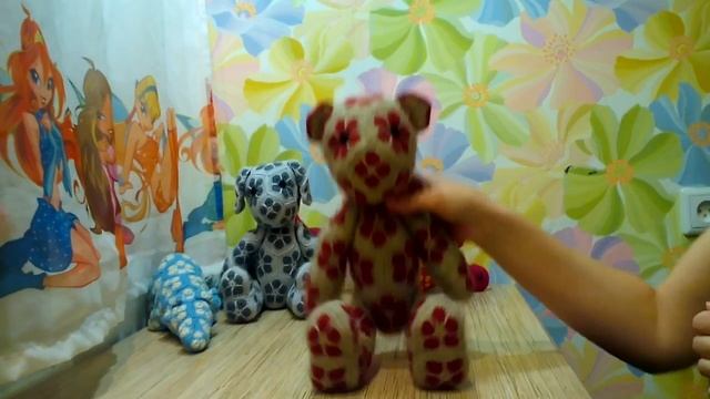 Медведь из мотивов Африканский цветок Bear of motifs African flower смотреть онлайн