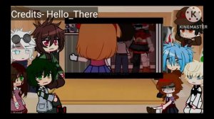 Fandoms react to each other//Fnaf// Gacha Club//Elizabeth Afton 2/8 || REPOST//Read desc
