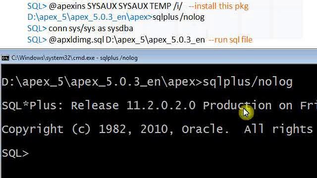 Oracle Apex 5: Installation смотреть онлайн