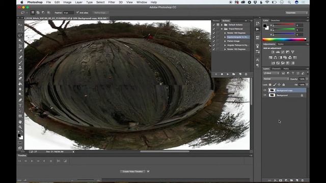 Let's Learn Premiere Pro - 360 VR Video Tripod Removal using Photoshop смотреть онлайн