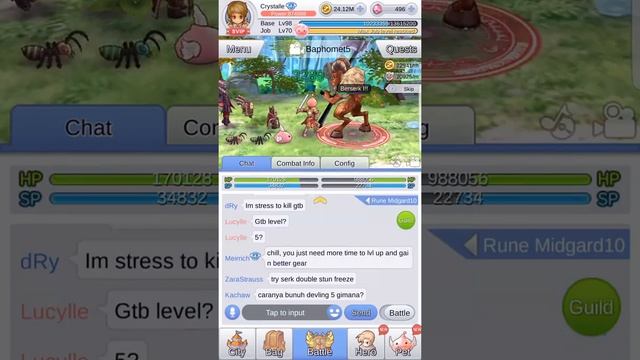 RO: Idle Poring - Baphomet 5* MVP RB1 смотреть онлайн