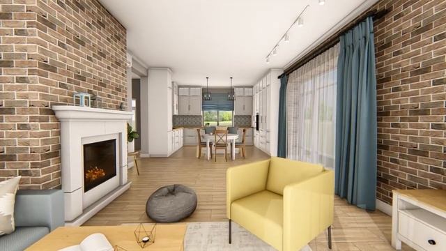 Интерьер гостиной-студии в частном доме Lumion 8 смотреть онлайн