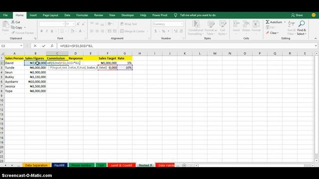 Excel Video: How To Use NESTED IF смотреть онлайн