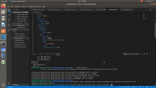 Kubernetes ingress with let's encrypt (certmanager) смотреть онлайн