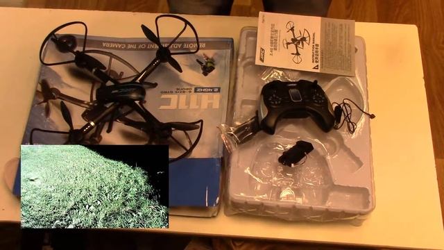 Бюджетный квадрокоптер с камерой JJRC H11C