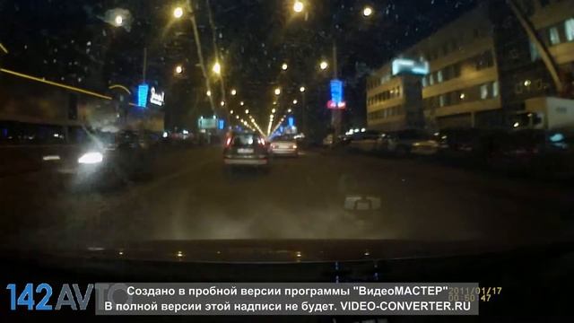 Вот так ездят менты в Новокузнецке! Полиция наша :D смотреть онлайн