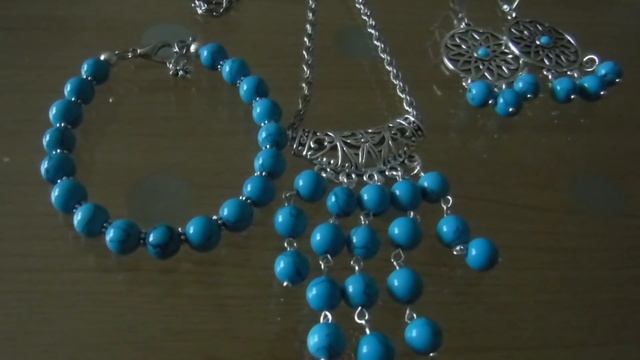 Вторая жизнь старых украшений. Сердолик, жемчуг, турквенит, гематит.... смотреть онлайн