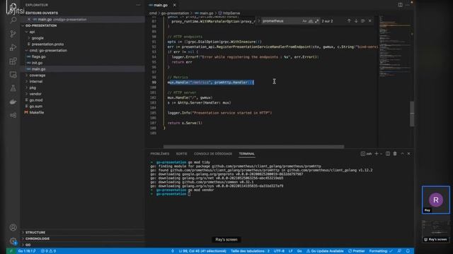 Golang prometheus metrics смотреть онлайн