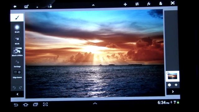 Samsung Galaxy Note 10.1 PS Touch aka "Photoshop touch"in depth look смотреть онлайн