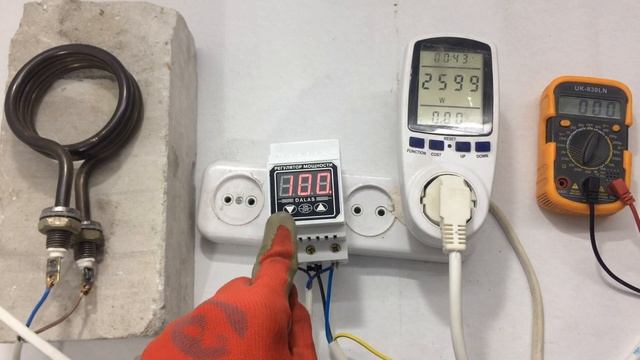 Регулятор мощности цифровой для электро ТЭНов на 5 квт смотреть онлайн