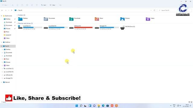 [ Windows 11 Tips ] File Explorer settings to open to This PC instead of Quick Access смотреть онлайн