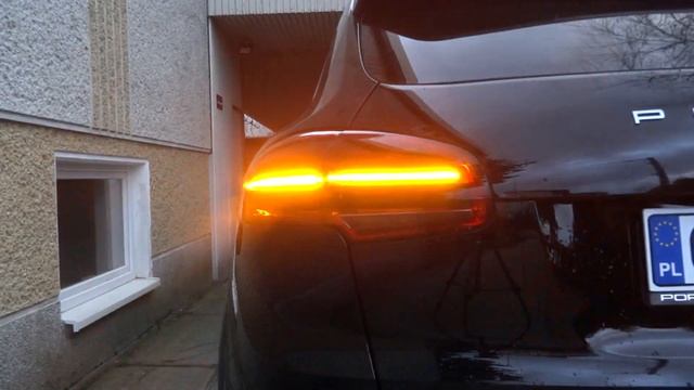 Porsche Cayenne 2016 Conversion USA to Euro + dynamic turn signals смотреть онлайн